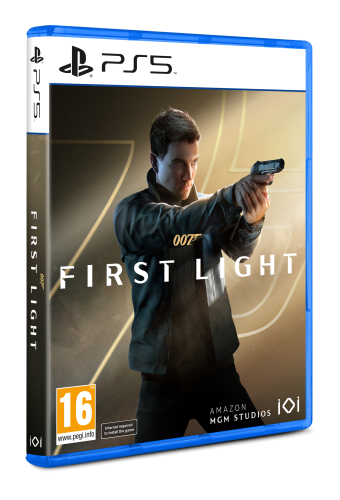 007 First Light na PlayStation 5 – okładka gry pod kątem