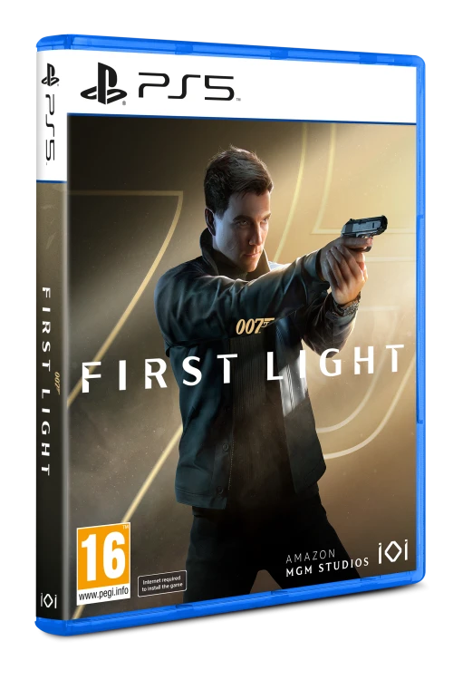 007 First Light na PlayStation 5 – okładka gry pod kątem