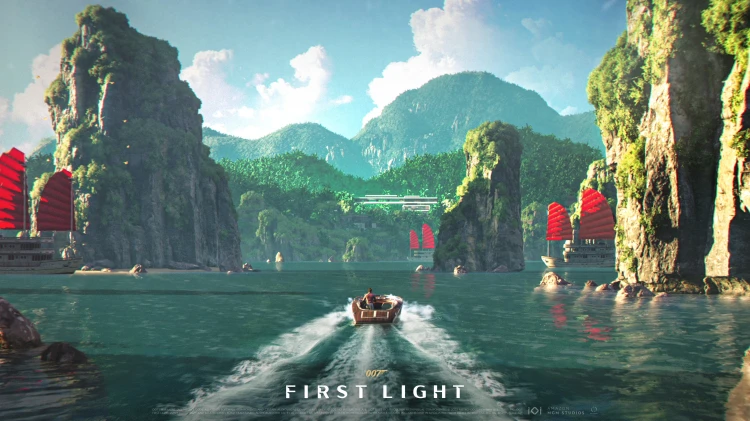 malownicza, egzotyczna sceneria w grze 007 First Light na PlayStation 5