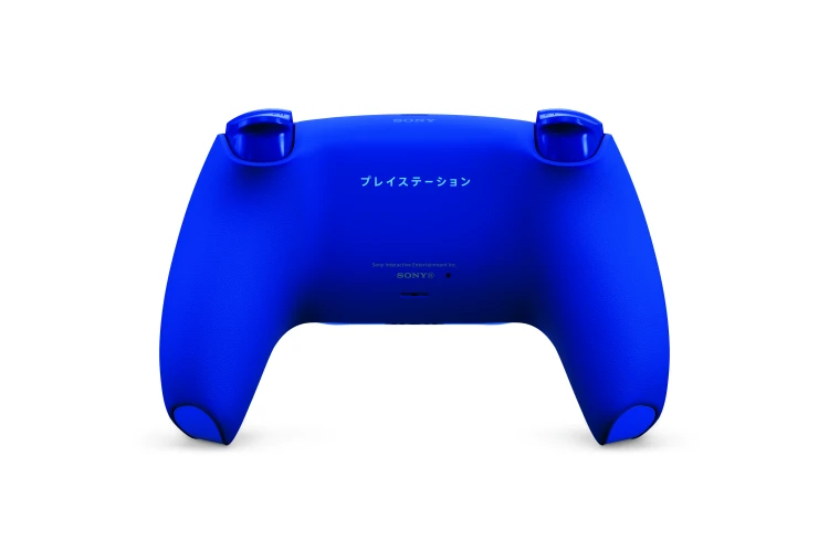 Kontroler bezprzewodowy DualSense Icon Blue do PS5 – widok z tyłu