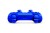 Kontroler DualSense Icon Blue do PS5 – widok z góry