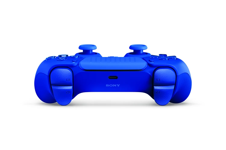 Kontroler DualSense Icon Blue do PS5 – widok z góry
