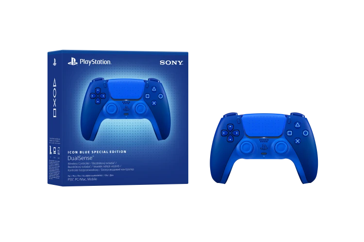 Kontroler DualSense Icon Blue do PS5 wraz z opakowaniem