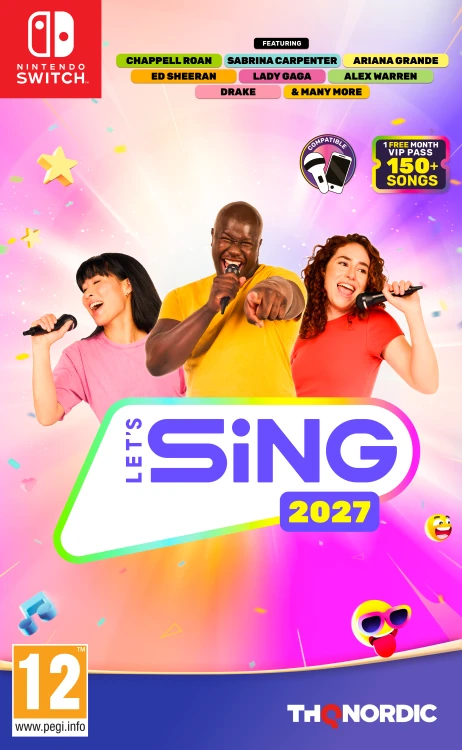 Let's Sing 2027 Nintendo Switch okładka gry