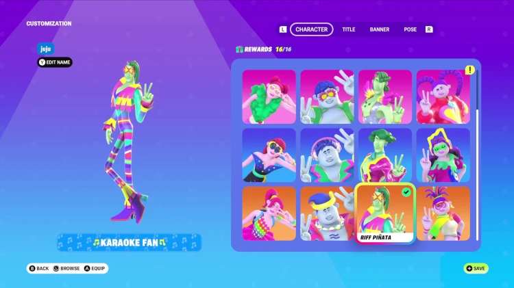 Strefa gracza i personalizacja awatara w Let’s Sing 2027 na Nintendo Switch 2