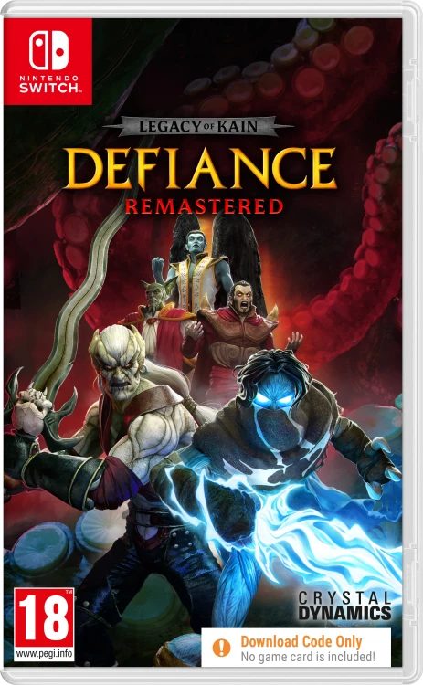 Legacy of Kain: Defiance Remastered na Nintendo Switch – okładka gry