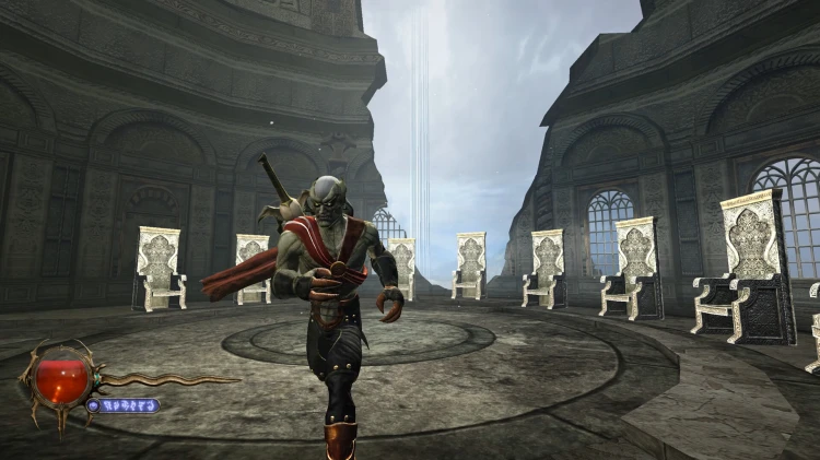 Gotycka lokacja w Legacy of Kain: Defiance Remastered na Nintendo Switch