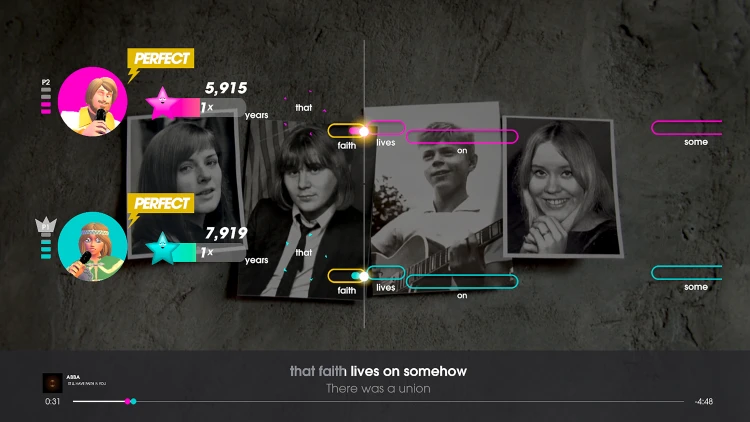 I Still Have Faith in You w Let’s Sing ABBA na Nintendo Switch 2 – karaoke dla dwóch graczy