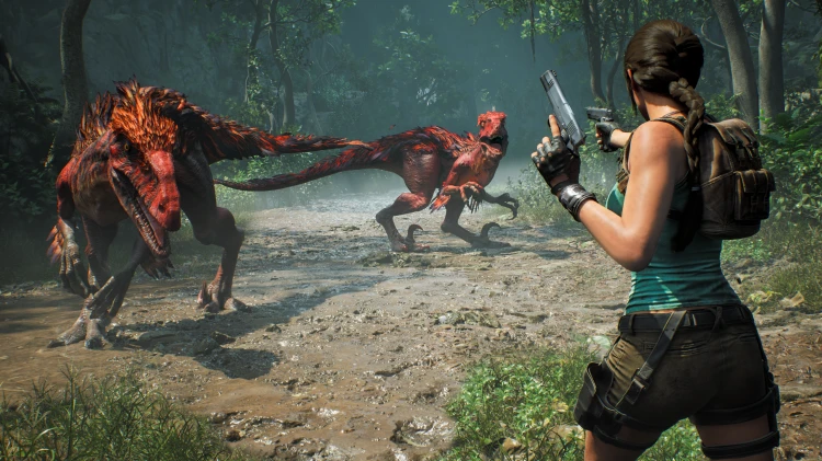 TombRaider_LegacyofAtlantis_LaraCroft_LostValley _RaptorFaceoff.png
