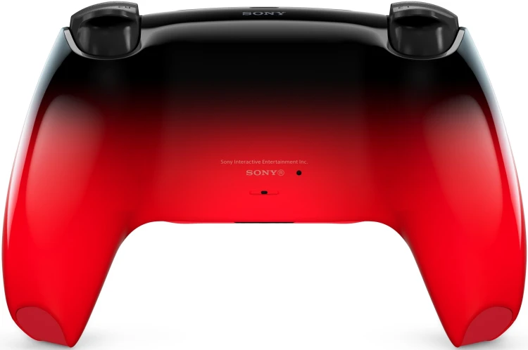 Tył kontrolera Sony DualSense Techno Red do PlayStation 5