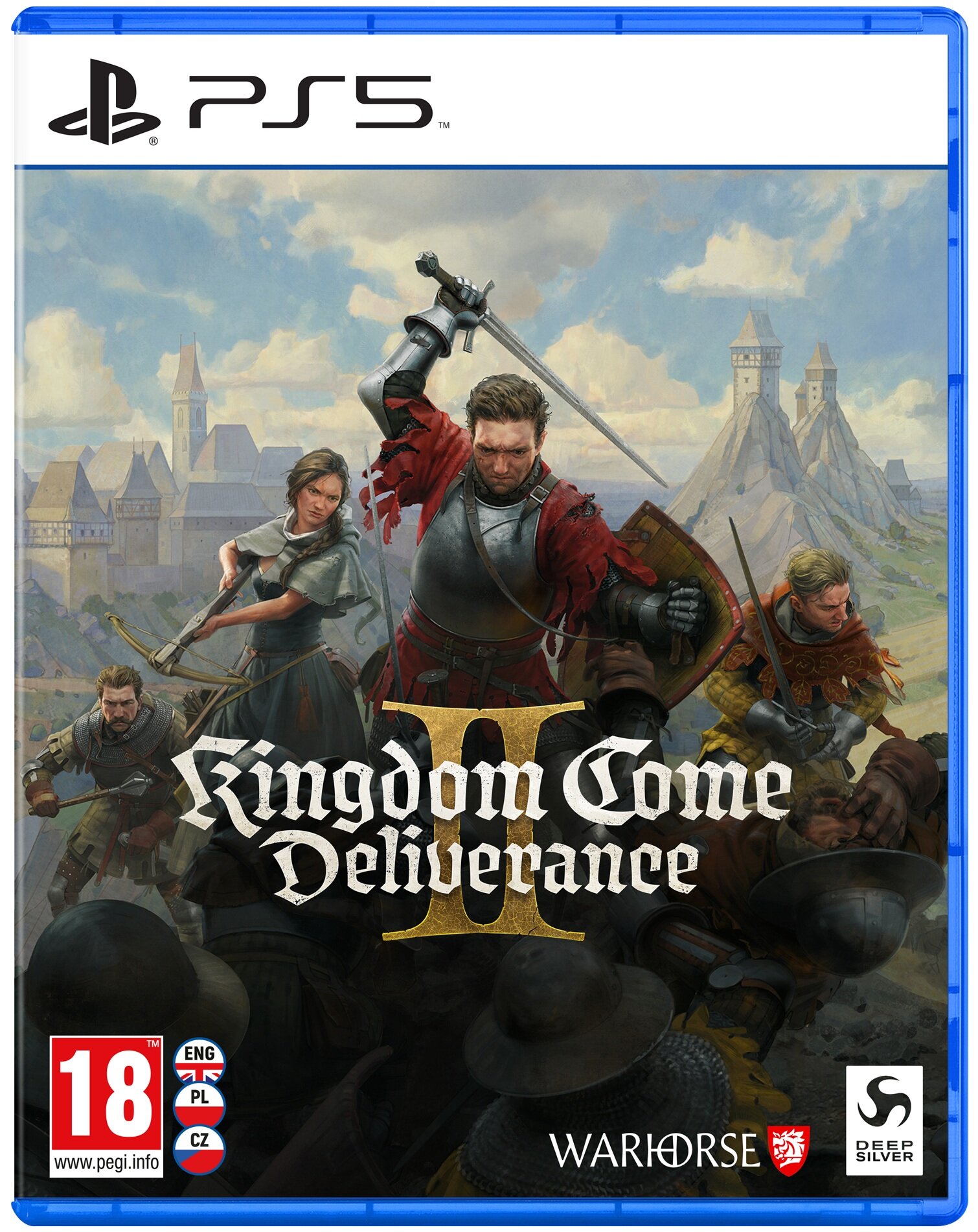 Kingdom Come Deliverance II na PS5 – okładka gry