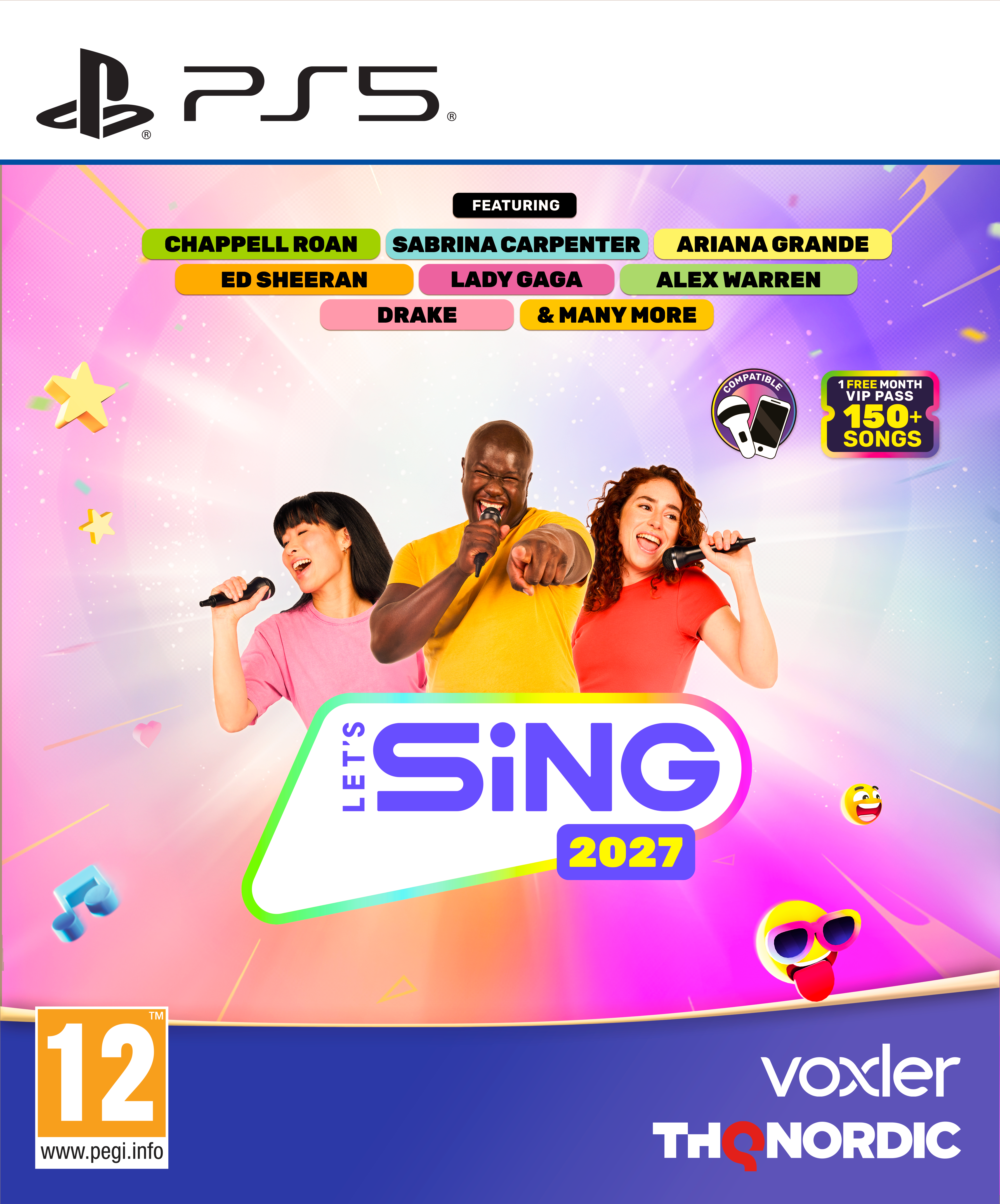 Let's Sing 2027 PlayStation 5 okładka gry