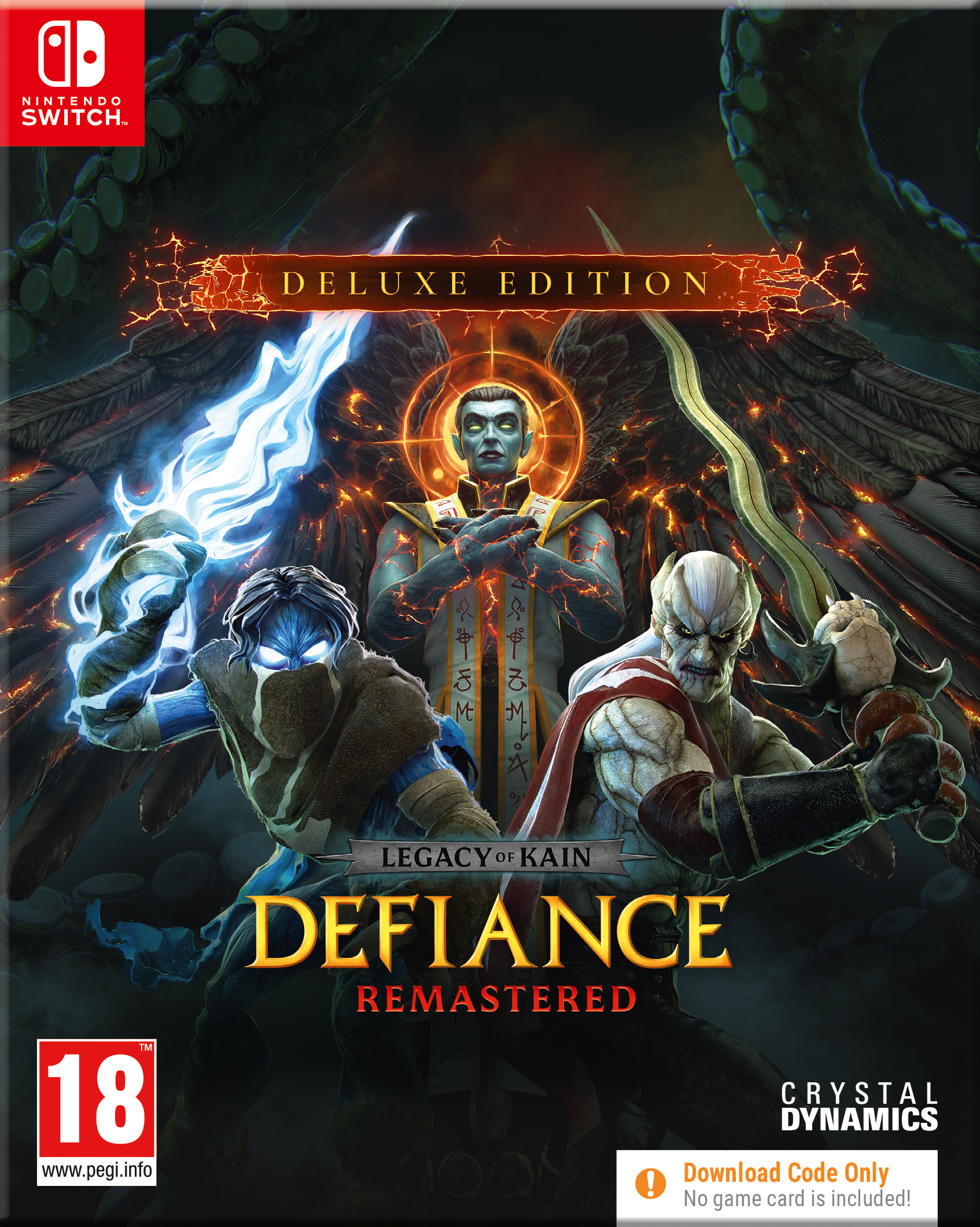 Legacy of Kain: Defiance Remastered Deluxe Edition na Nintendo Switch – okładka gry
