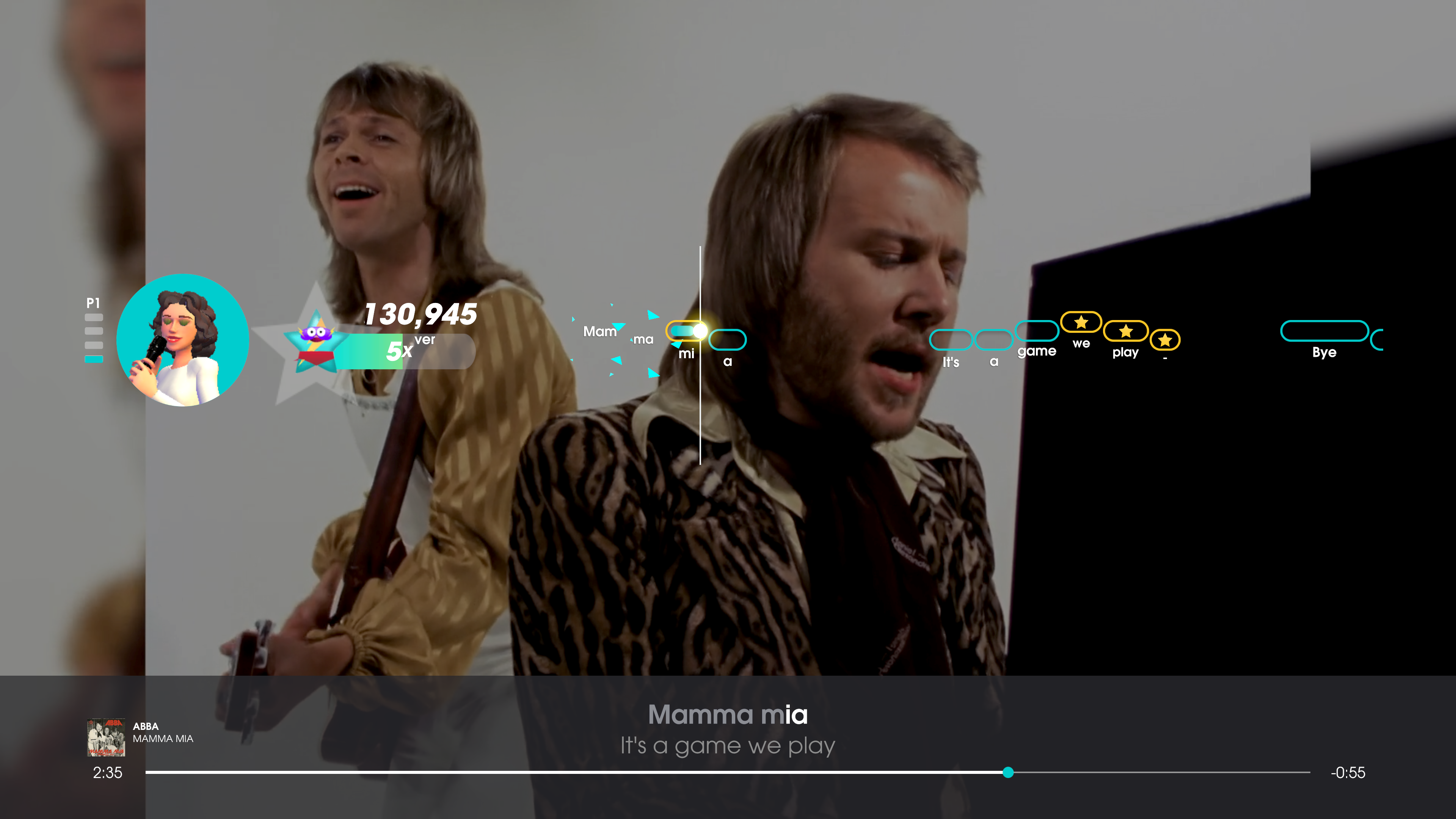 Mamma Mia w Let’s Sing ABBA na Nintendo Switch – rozgrywka solo